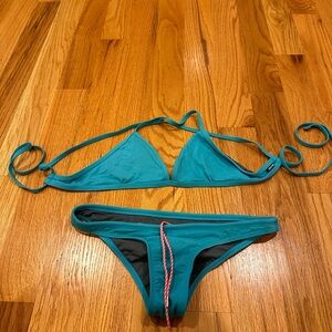 Ocean blue Jolyn bikini.